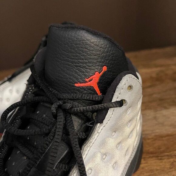 2014 Air Jordan 13 Retro Premium GS 'Reflective Silver' - Picture 5 of 11